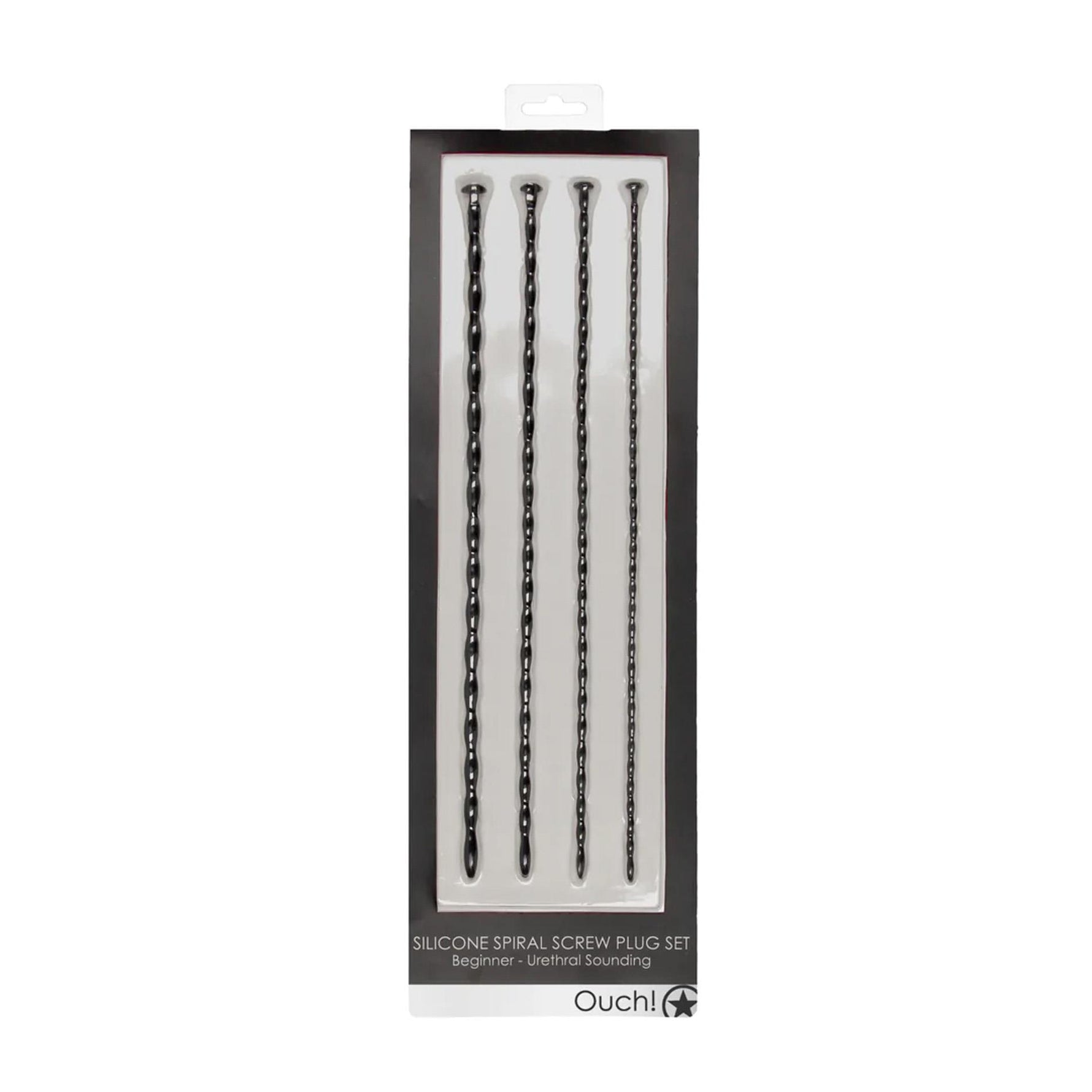 Au! Set de sonde din silicon răsucite pentru începători, 30 cm