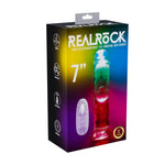 Vibrator realist RealRock transparent 20 cm