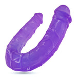 Dildo Double Trouble Crushious Purple 27 cm