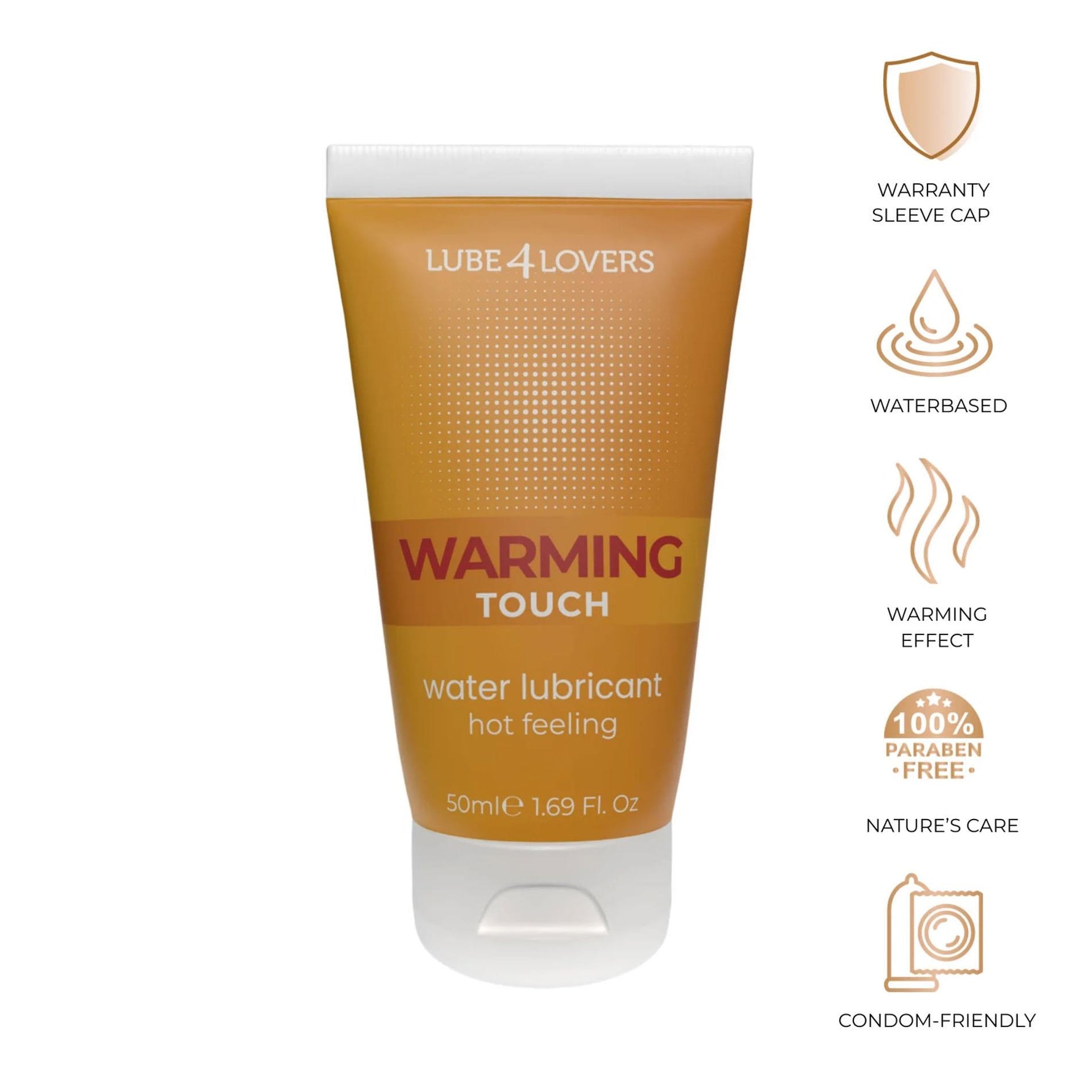 Lube4lovers Gel de atingere încălzitor 50 ml