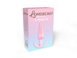 Plug anal Lovesecret Sensual T Plug 10 roz 12,3 cm