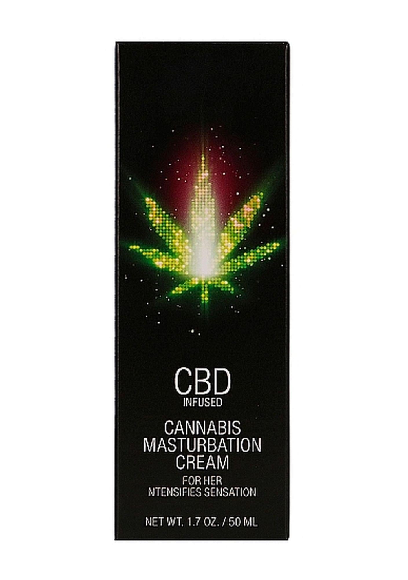 Cremă de masturbare cu CBD Cannabis Pharmquests 50ml