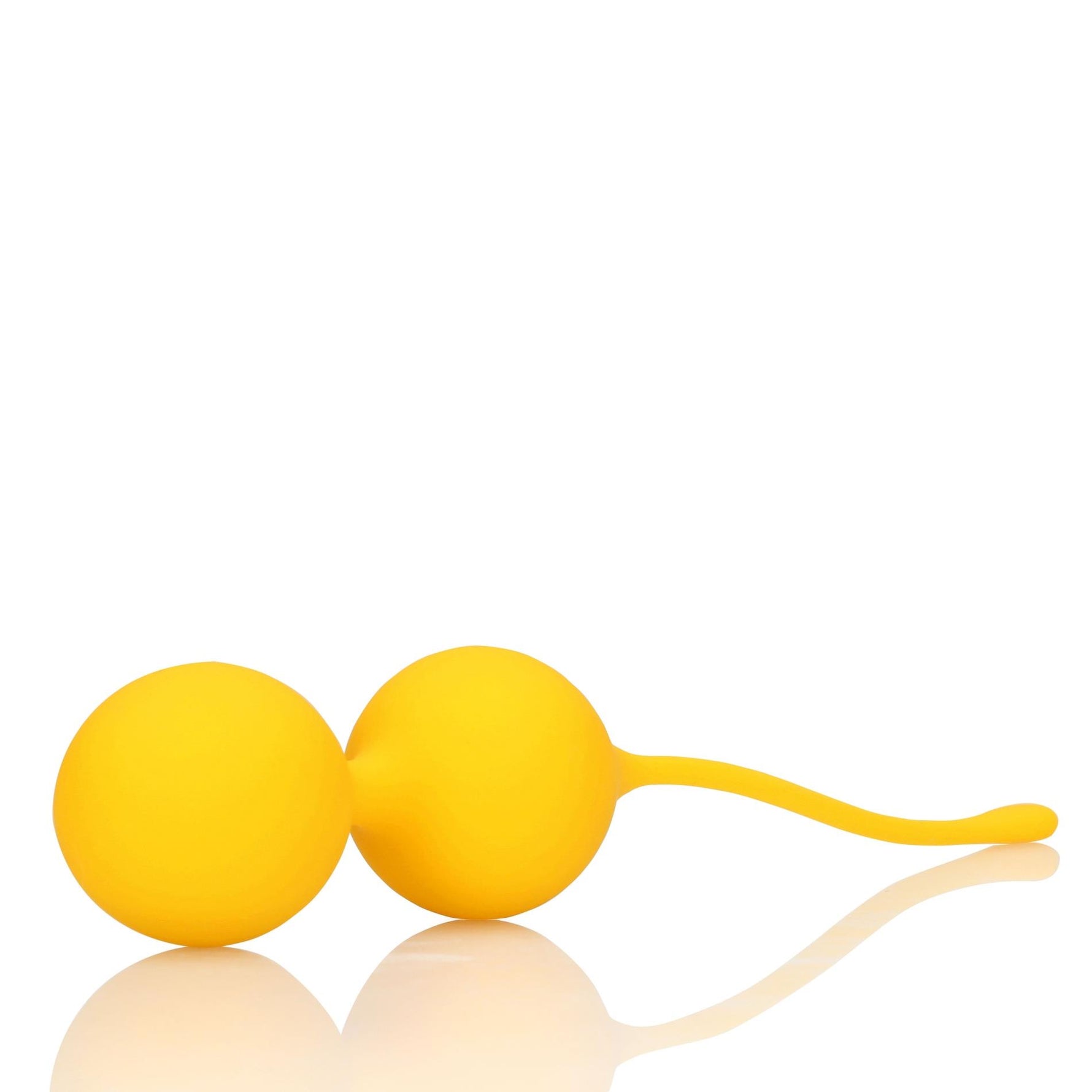 Bile Kegel din silicon Loveline Carambola, galbene