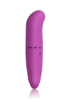 Vibrator mini pentru punctul G, seria B Power, roz, 12 cm, AA