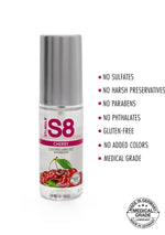 Lubrifiant cu aromă de cireșe S8 50 ml