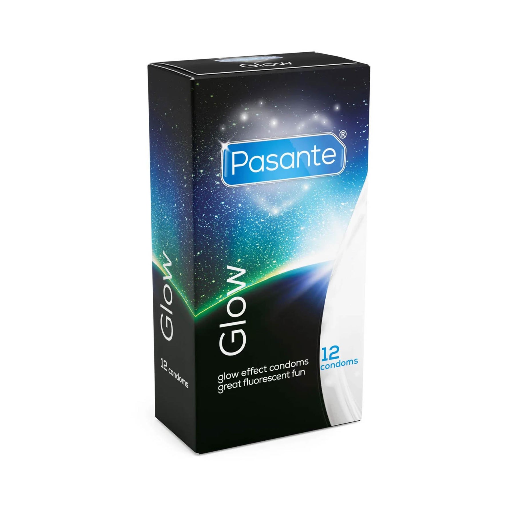 Prezervative Pasante Glow Glow 12 bucăți