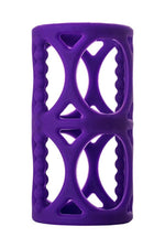 Manșon pentru penis din silicon A Toys, violet, 7,5 cm