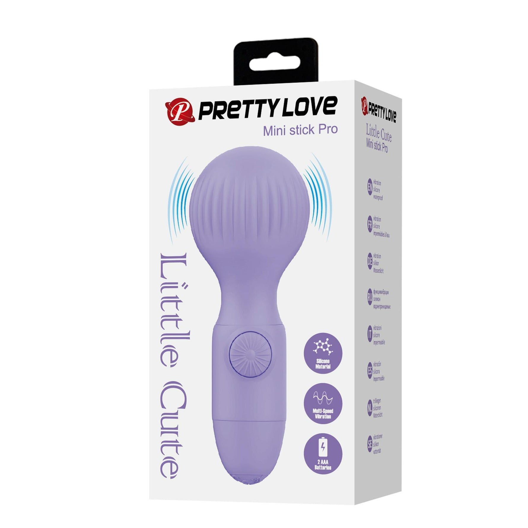 Vibrator mini din silicon Pretty Love Little Drăguț