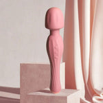 Vibrator Velvet Vibe roz deschis, impermeabil, 20 cm