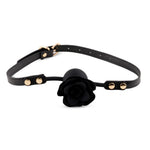 Băutură de siguranță din silicon Black Rose cu trandafir și canal 4,2 cm