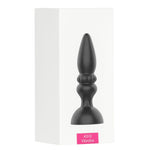 Dop anal vibrant din silicon Fox seria B cu aplicație 14 cm