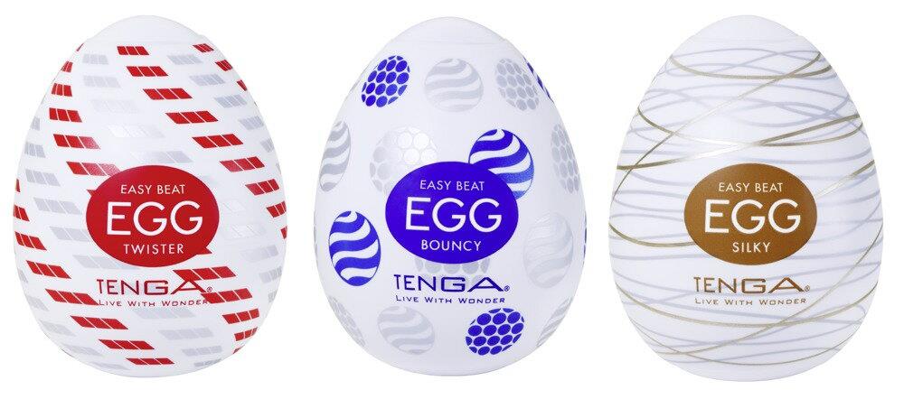 Tenga Standard, pachet de 3 ouă pentru masturbare