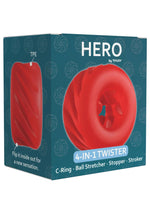 Inel elastic 4 în 1 ToyJoy Hero