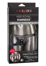 Curea vibratoare Royal Calexotics gri cu 7 funcții