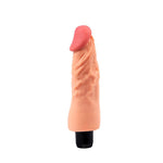 Vibrator Fantasy The Real Deal TPE cu vene de 17 cm