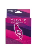 Inel vibrant Calexotics Iepuraș Ureche Roz USB