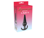 Plug anal Lovesecret Sensual T Plug 12 negru 12,6 cm