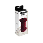 Frânghie de bondage din bumbac fantezie roșie 10m