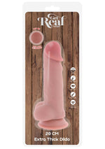 Dildo realist ToyJoy cu grosimea de 20 cm, densitate dublă