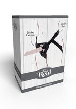 Ham cu strap-on ToyJoy Get Real, poliester negru