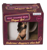 Cană termică cu efect Stripper Girl Let's Play Together 350 ml