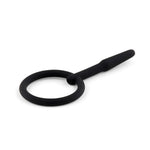 Dop de penis din silicon HeavyFun cu canal 8,5 cm