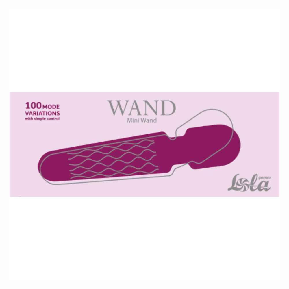 Mini vibrator cu baghetă pentru jocuri, violet, USB