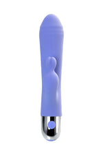 Vibrator Flovetta Crocus iepure din silicon violet 17,5 cm USB