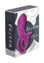 Inel stimulator pentru cupluri fuchsia