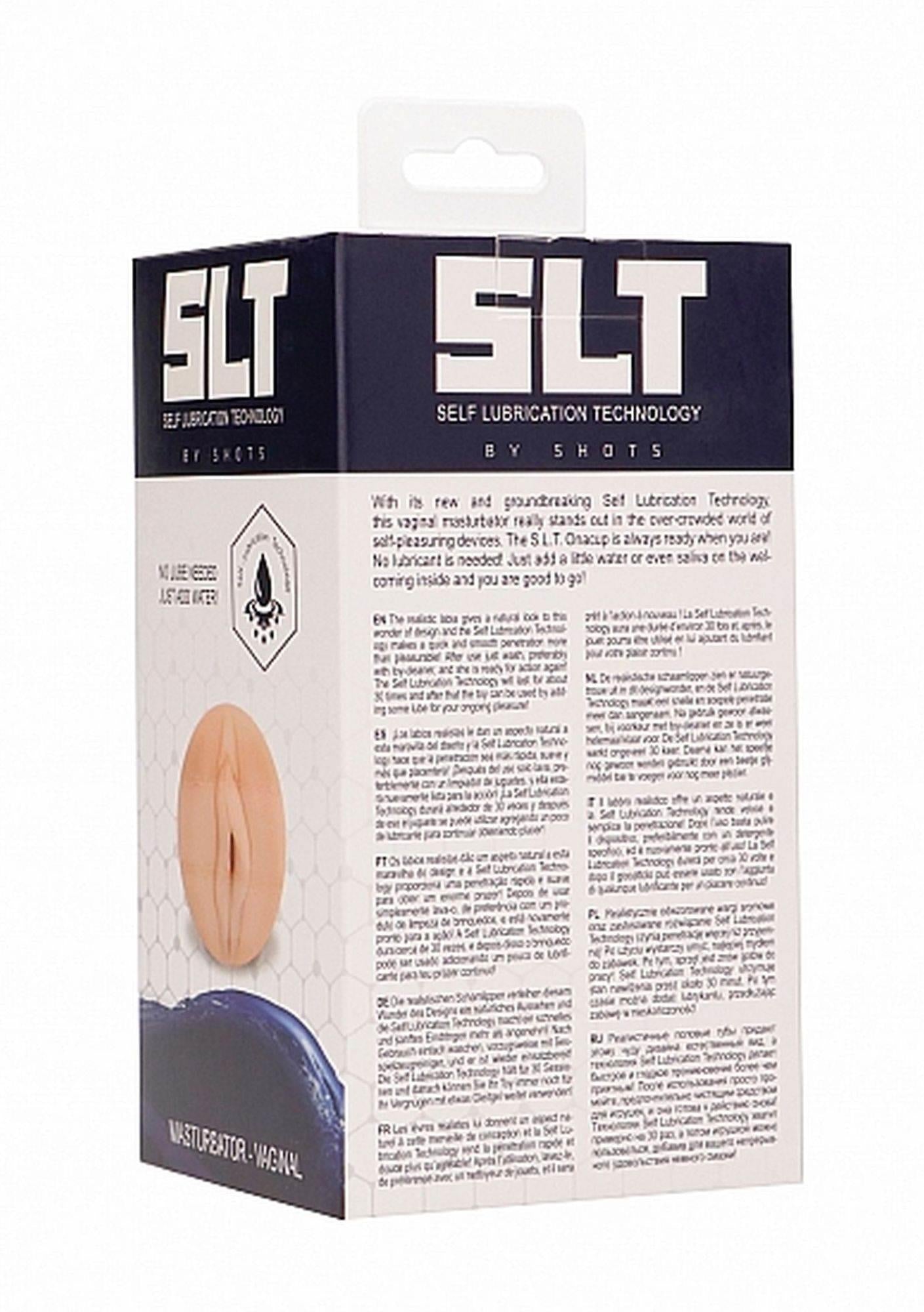 Masturbator autolubrifiant SLT, culoarea pielii