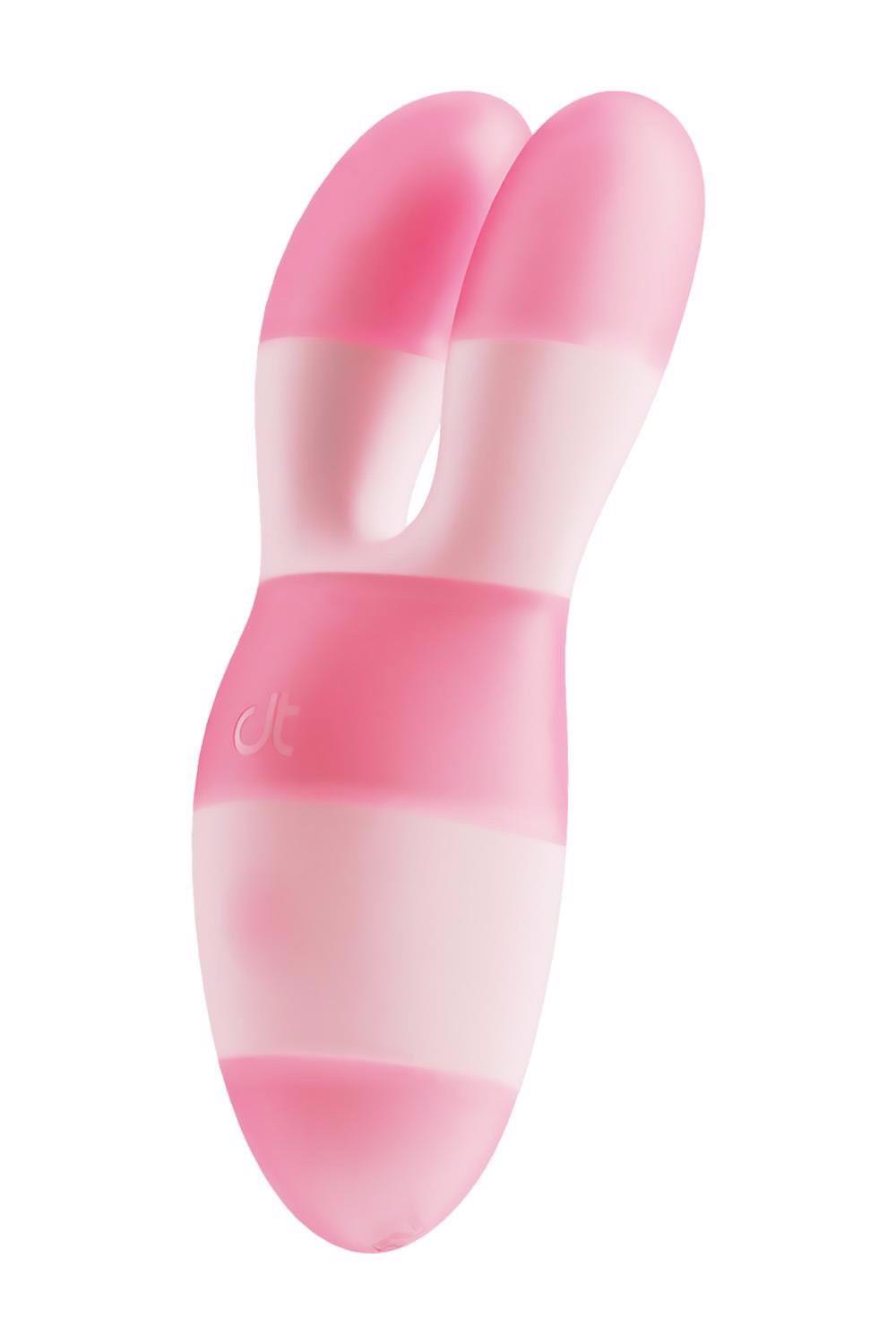 Stimulator de călătorie Glitz Pinky Promise roz USB 9 cm