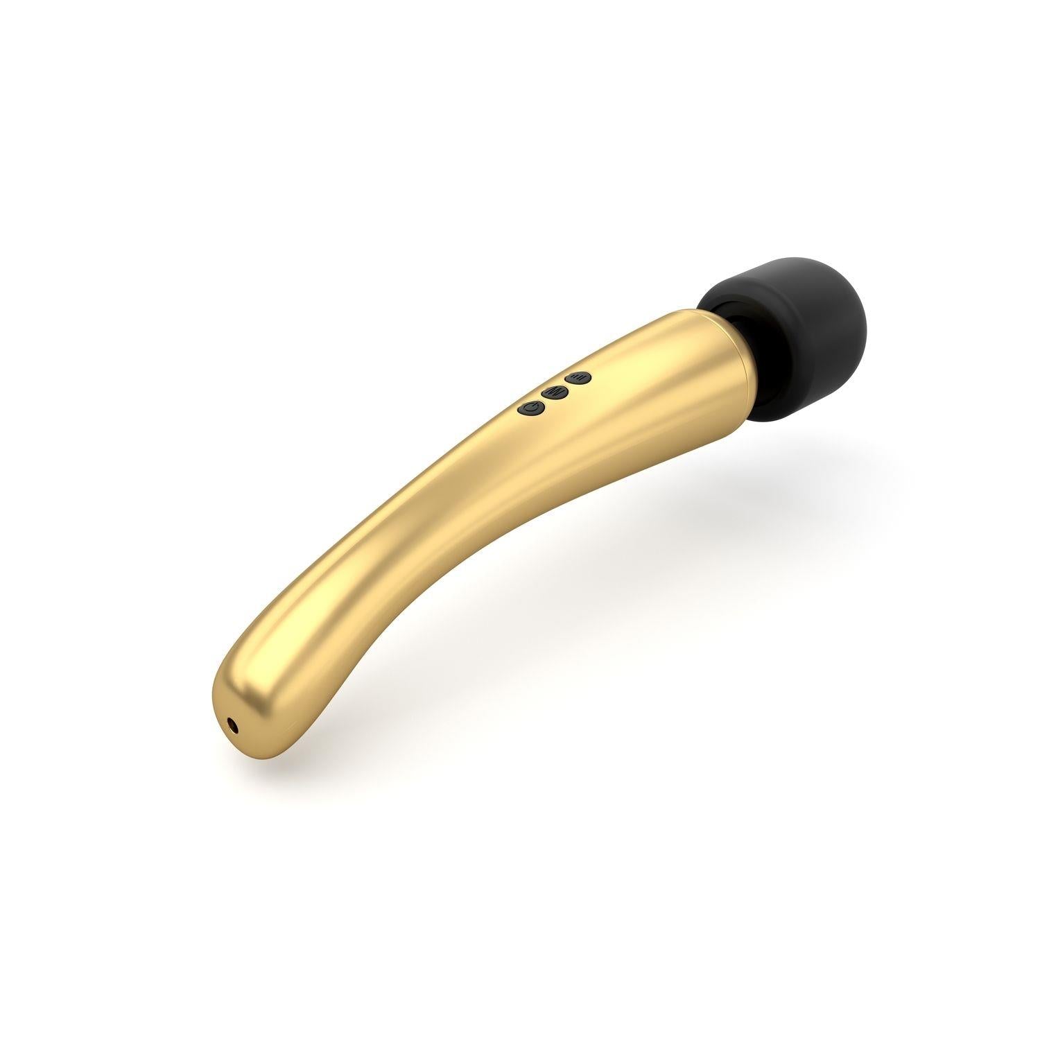 Aparat de masaj vibrant Dorcel Megawand Gold USB 29 cm
