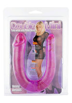 Dildo dublu Seven Creations violet 34 cm