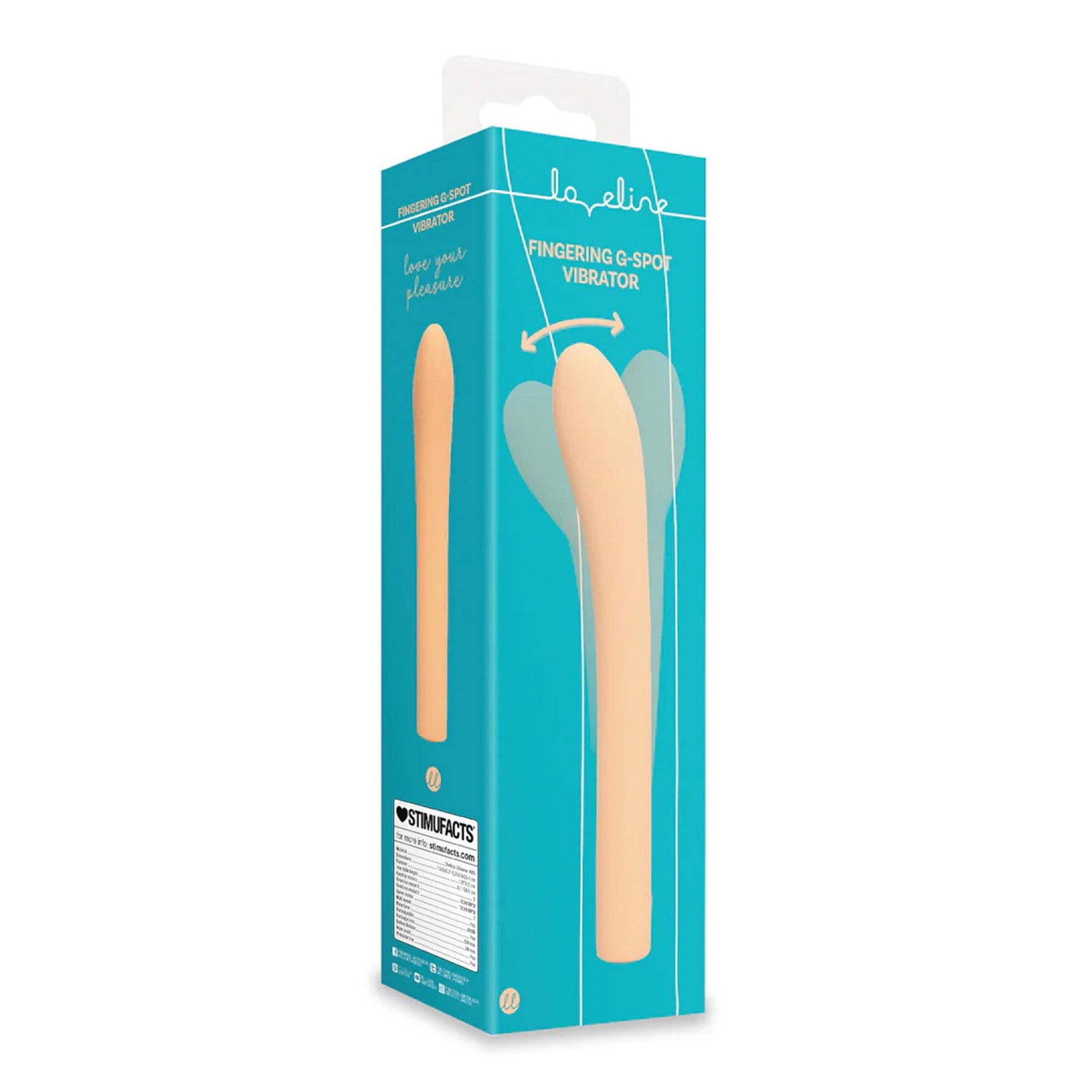 Vibrator pentru punctul G Peach