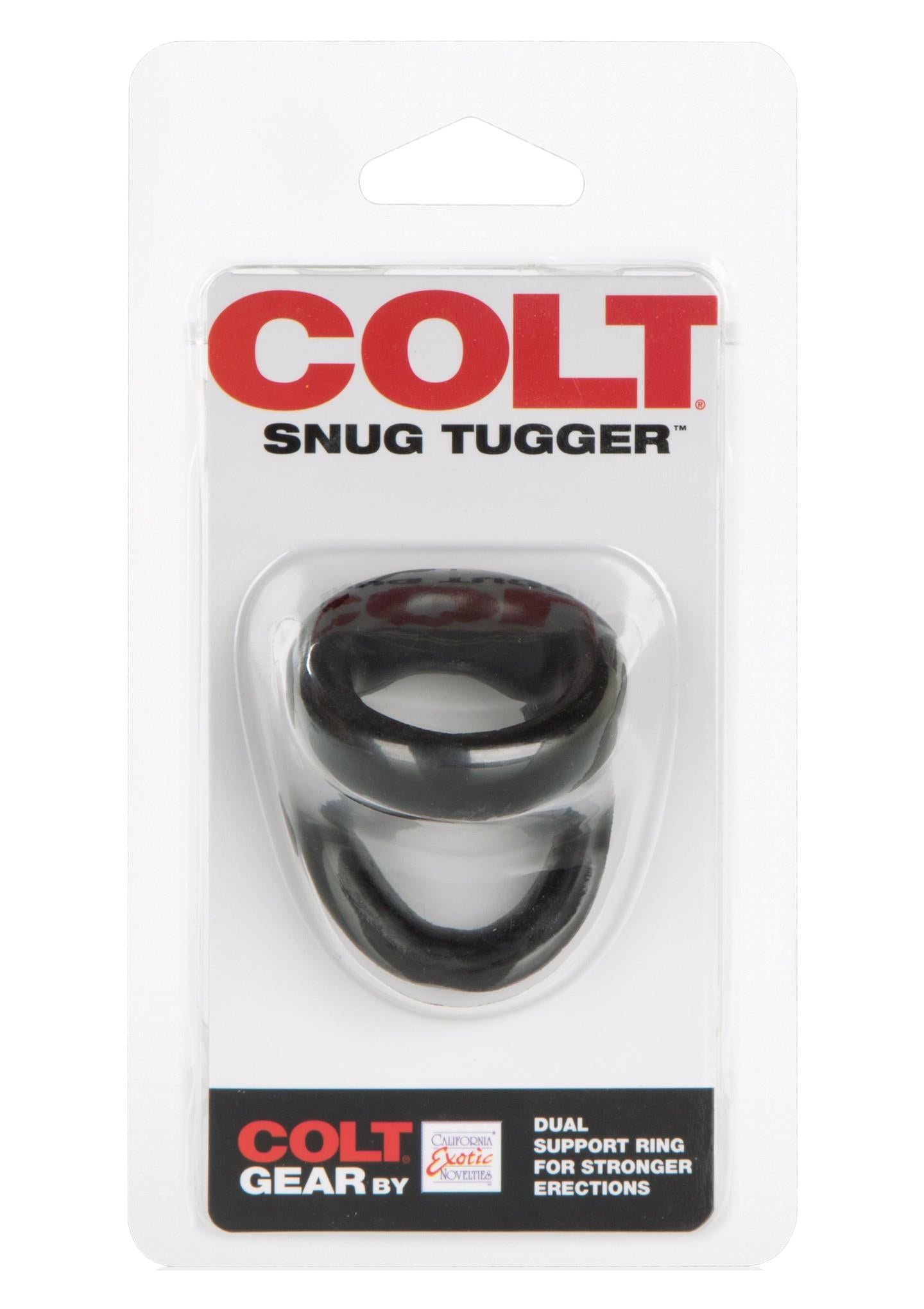 Inel pentru penis Colt Snug Tugger Negru 5 cm