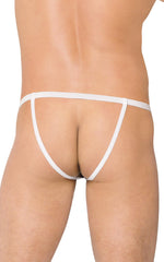 Tanga SoftLine 4506 din plasă, albă, mărime S/L
