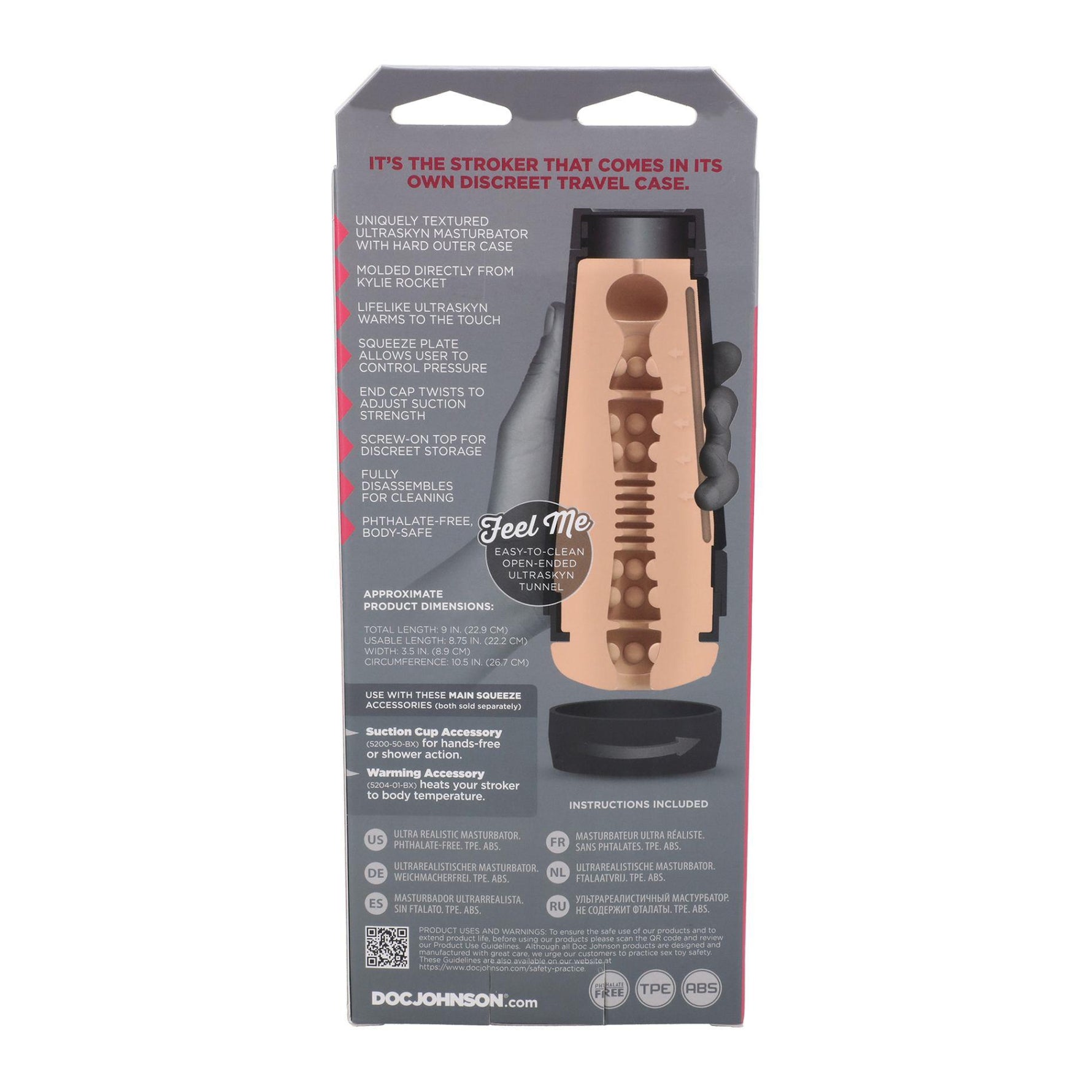 Masturbator vaginal Kylie Rocket ULTRASKYN Vanilla