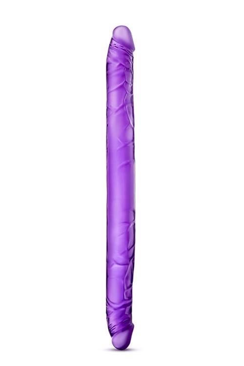 Dildo dublu Blush B Yours Purple 41 cm