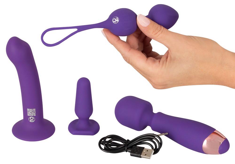 Set de accesorii USB din silicon Magic Shiver pentru femei