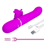 Vibrator Pretty Love Butterfly Bunny roz