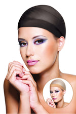 Set plasă pentru peruci World Wigs negru și nud