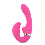 Vibrator dual pentru punct G din silicon seria B TOUGHE 3 cu telecomandă