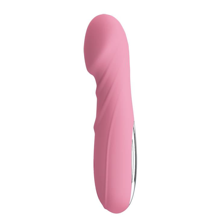 Vibrator Pretty Love Candice din silicon pentru punctul G, USB, 14 cm