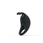 Inel vibrant din silicon Pretty Love cu iepuraș USB 7,5 cm