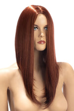 Perucă lungă Nina World Wigs castaniu
