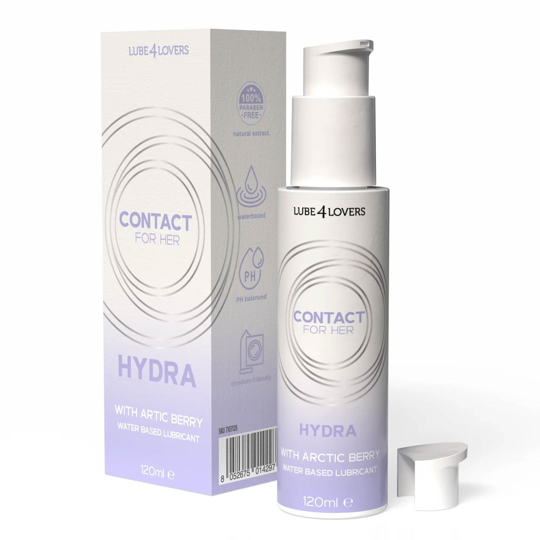 Lubrifiant vaginal pe bază de apă Hydra Lube4lovers 120 ml