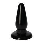 Plug anal italian pentru penis Toyz4lovers negru 12 cm