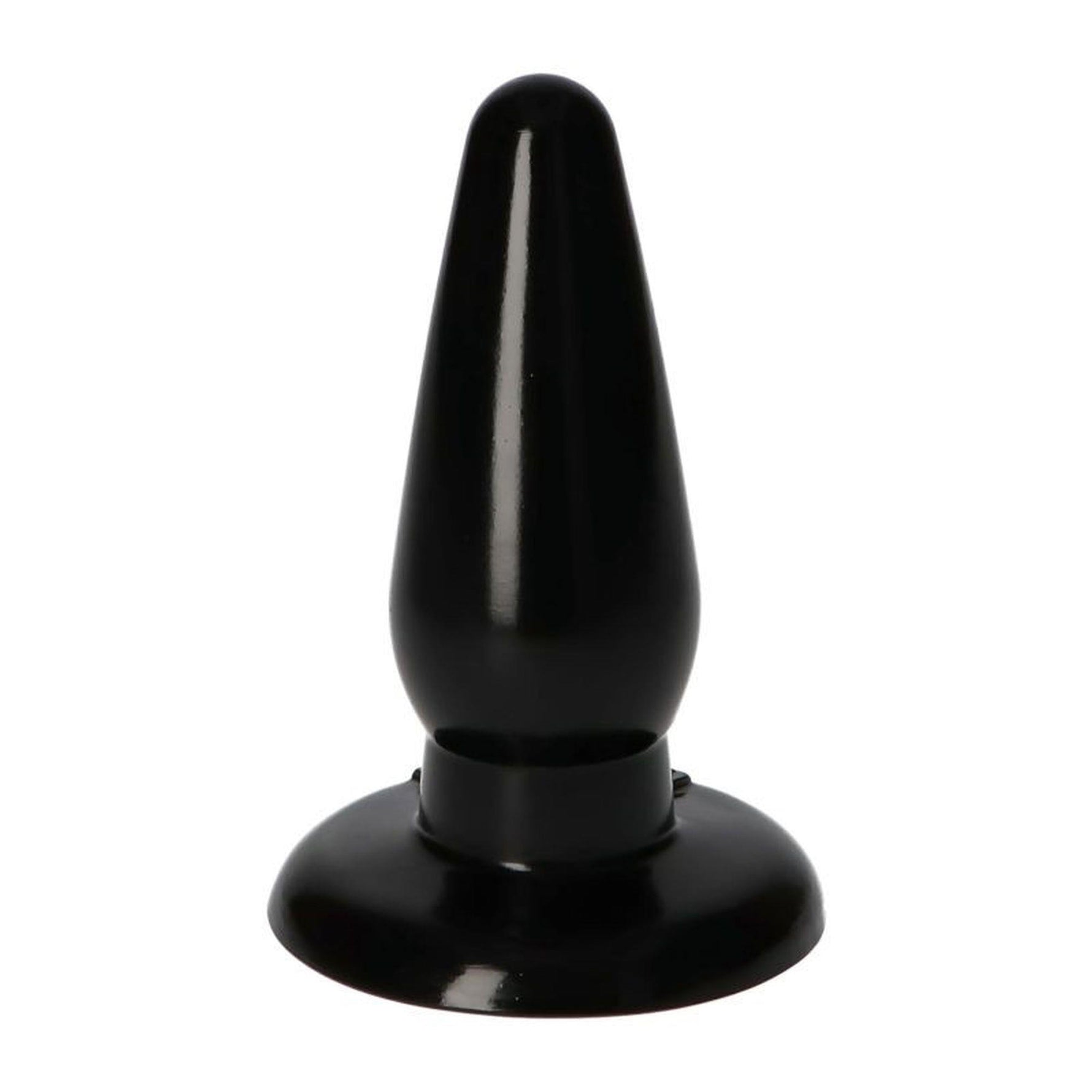 Plug anal italian pentru penis Toyz4lovers negru 12 cm