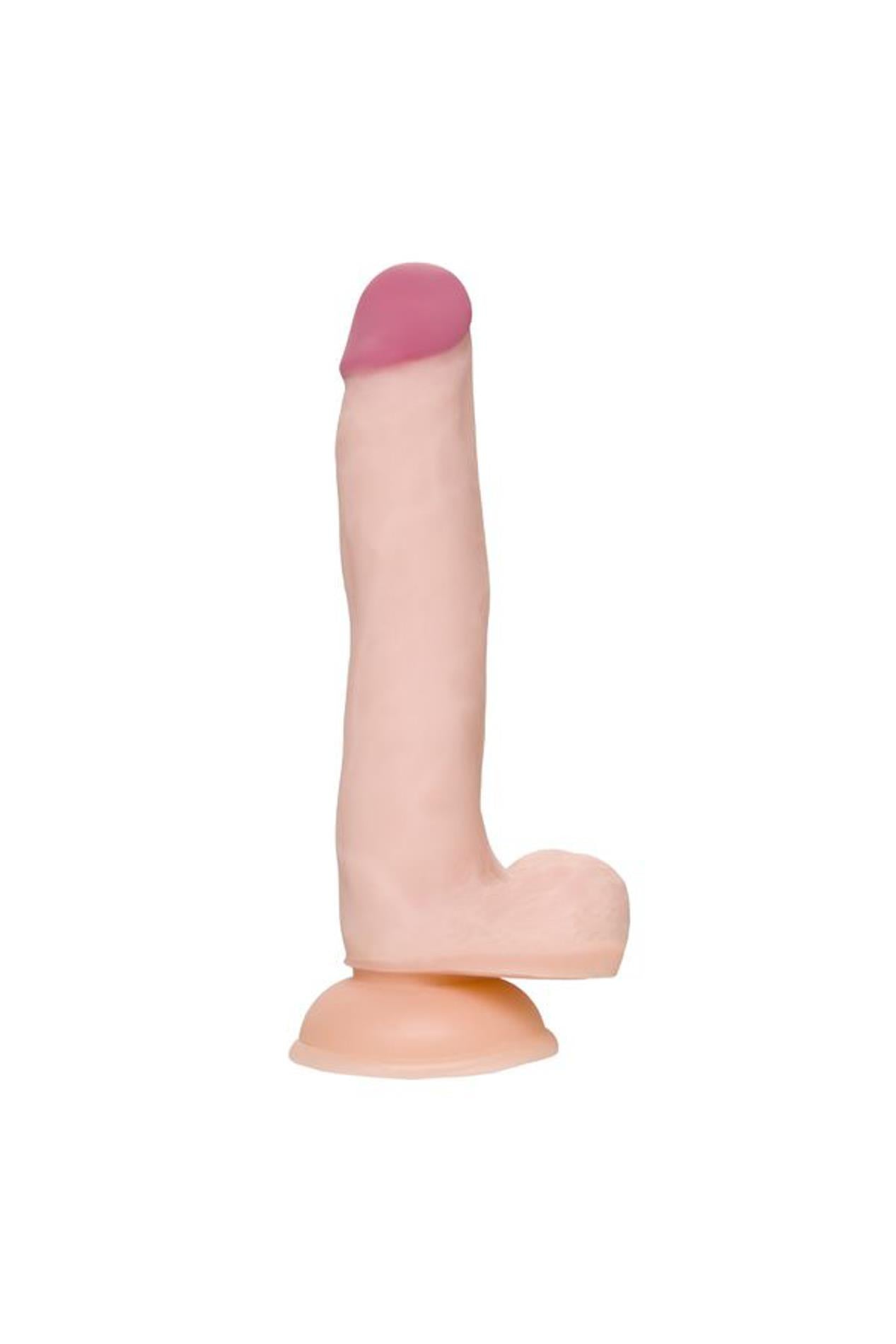 Dildo realist cu ventuză A Toys TOYFA Minc TPE 21 cm