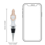 Dop de sticlă Bride S Line, culoare nud
